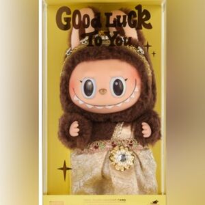 POP MART Labubu The Monsters "Good Luck to You" Vinyl Plush